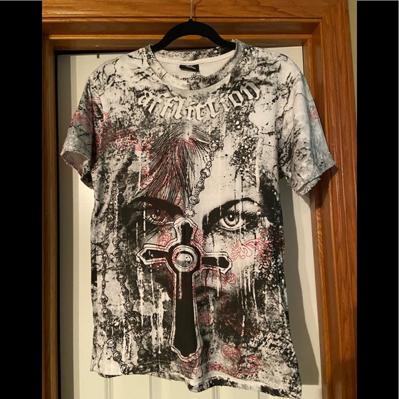 Affliction Tops - Affliction T-shirt size L